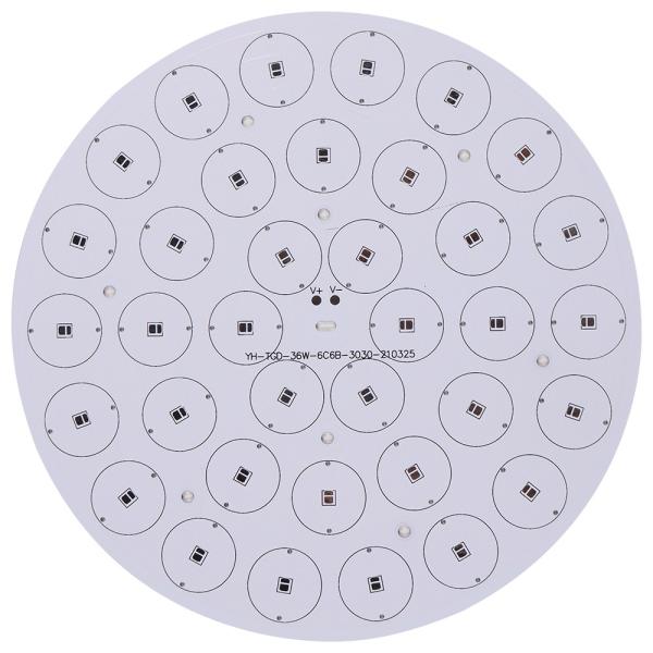 Толщина 1OZ 2OZ 30Z меди платы с печатным монтажом СИД SMD 12W