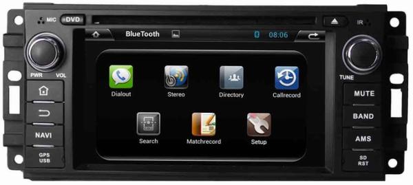 Ouchuangbo Chrysler 300C /Dodge /Jeep navi radio with gps navigation dvd iPod android 4.2