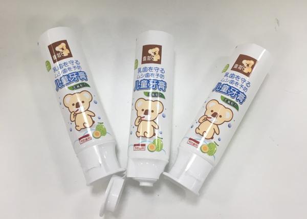 Tube de compression stratifié par plastique de 350 épaisseurs empaquetant la barrière d'EVOH avec Flexography