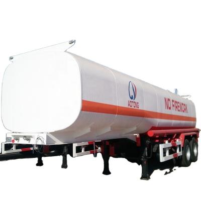 45000 Liters Water Transporting Semi Trailer with 3 Axles and Mechanical Suspension
