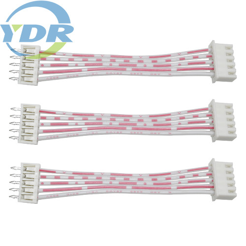 Материал меди PVC провода UL2468 26AWG плоского кабеля соединителя XH2.54