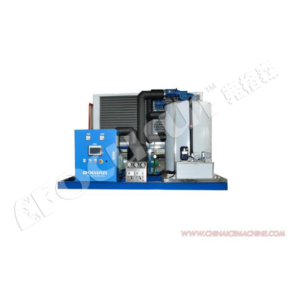 5 Ton Fresh Water Flake Ice Machine with Big Ice Size 40*40mm and PLC Core Components
