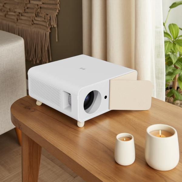 X5 White 700 ANSI Lumens Android Smart Projector 1080P 4K Dust Proof Digital Cinema Projector
