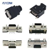 14 épingles SCSI 1.27 mm connecteur PCB / Solder Cup / IDC Crimping Femme / Homme