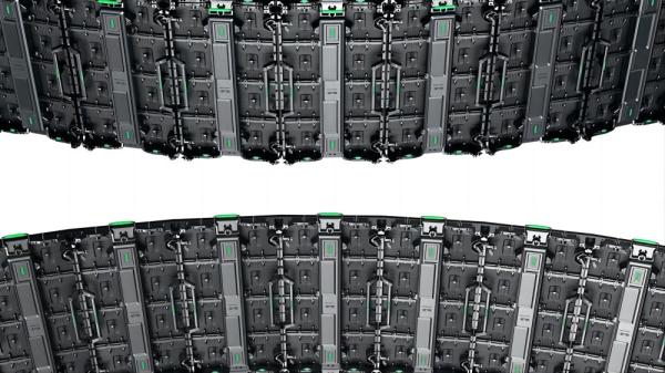 Display LED à cor completa P3.91 Panel LED à prova d'água externo 500x1000mm