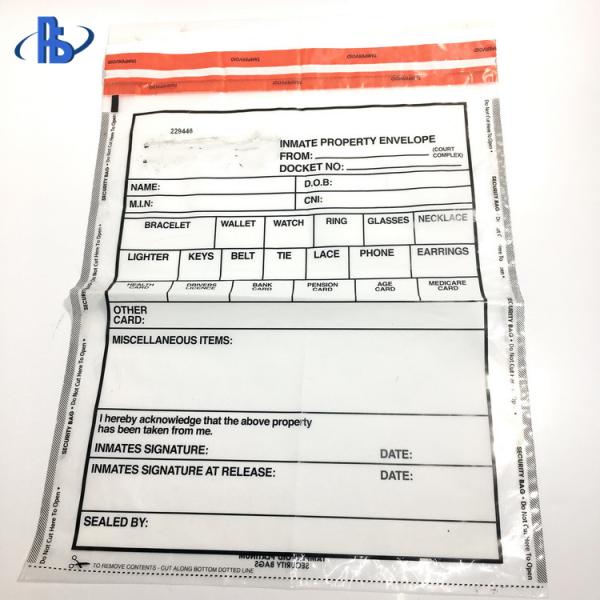Tamper Proof Bags Opaque Bank Deposit Bags Security Deposit Bags