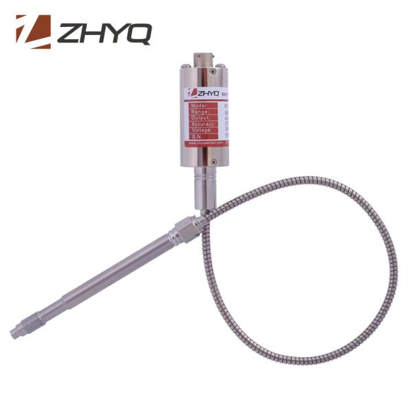 Plastic Extruder Melt Pressure Transmitter , High Precision Pressure Sensor With Durable Membrane