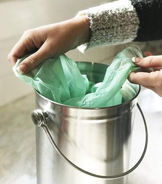 100 % Biodegradable Disposable Bags 35 X 50 Cm High Capacity OEM Service