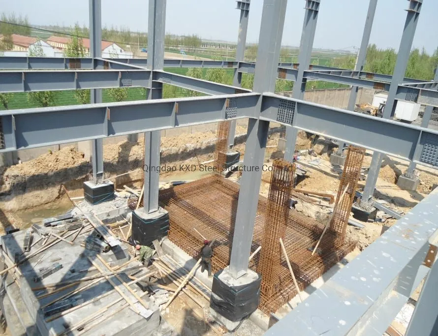 Prefabricado PEB Acero de almacén Resistencia sísmica Acero de sección H