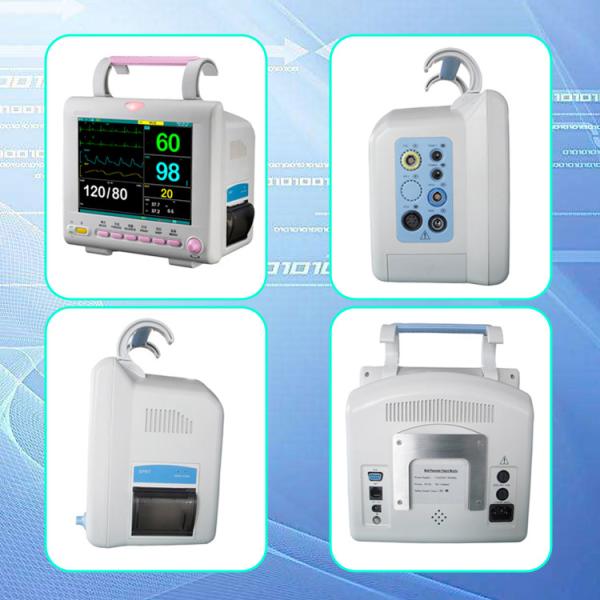 8 Inch Display 90VA Multi Parameter Monitoring System 24 * 15 * 25cm