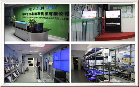 22 Inch Wifi Digital Signage , Network LCD Advertising Screen