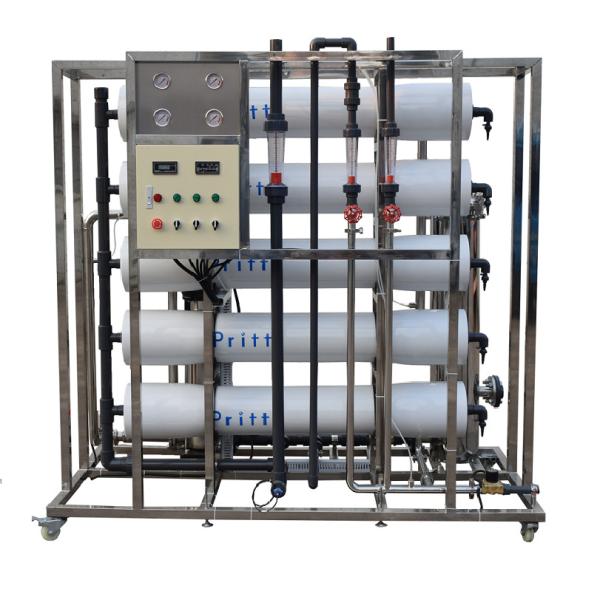 Máquina comercial da purificação de água da fábrica de tratamento da osmose reversa do RO de 5TPH o IDE