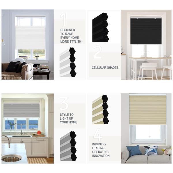 Pleated Blinds Honeycomb Curtains Fabric Blinds Cellular Fabric