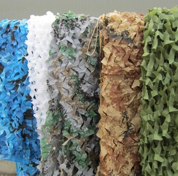 Fogo militar branco da rede de Camo da neve - retardador para a decoração do para-sol