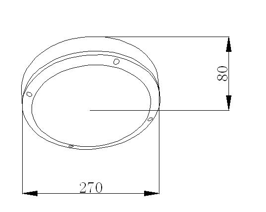 85 - 265V LED Surface Mount Ceiling Lights For Bathroom / Bedroom  CE Approval Best quality