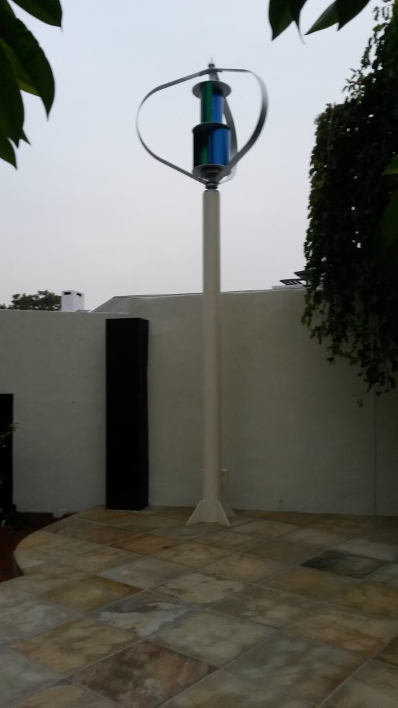 Honor ECO Low Noise 600w Maglev Wind Turbine , Vertical Wind Power Generator Long Lifespan