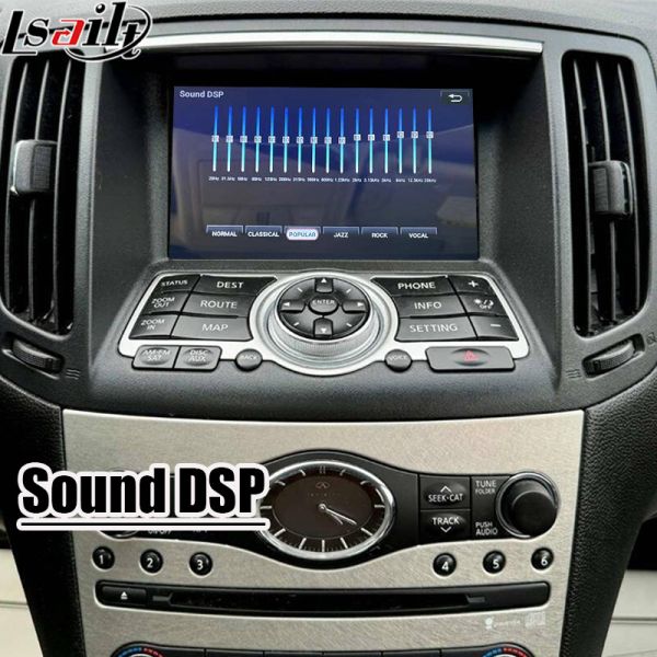 Lsailt 7 Inches Wireless Android Auto CarPlay Screen for Infiniti G37 G25 G35 Skyline 370GT (V36) Q40 2007-2014 HD Touch DisPlay
