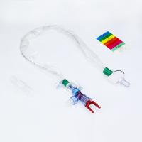 Cateter fechado feito sob encomenda do tubo de sução do Tracheostomy da sução