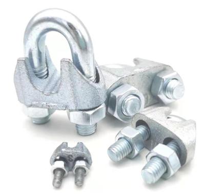 Din741 Rigging Hardware Lifting Malleable Cast Steel Wire Rope Clamp