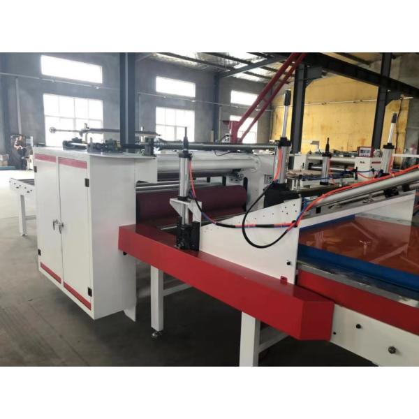 Woodworking PVC PUR Laminating Machine Automatic Film End Cutting