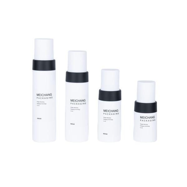 30ml 50ml 80ml 100ml Special-shaped Airless Pump Bottle for Nail Polish Oil MEI CHANG