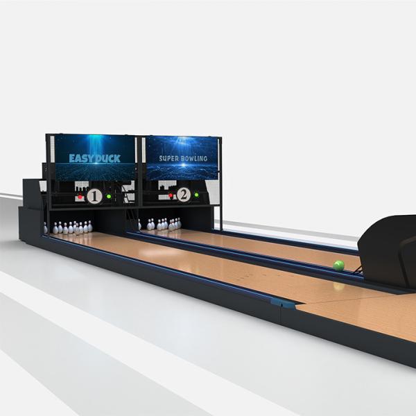 12' Bodybuilding Fitness Compacto Laminate Board para Mini portátil 2 Bowling Lane Lanes
