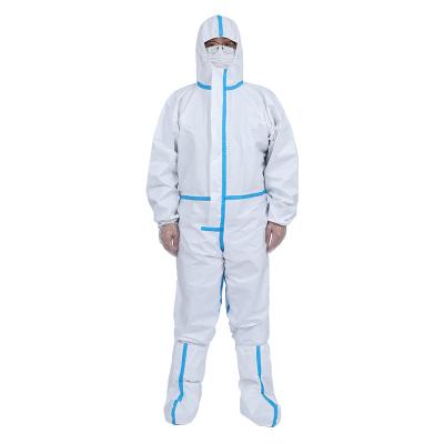 Silicone Free Waterproof Disposable Overalls Optional Size Lightweight Breathable