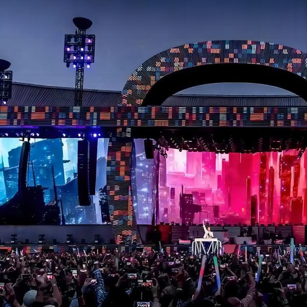 Как фиксированный, так и арендованный светодиодный дисплей P4.81mm LED Full Color Outdoor LED screen