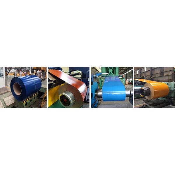 ASTM DX51D Prepainted Galvalume Steel Coil Z275 For Building Materials