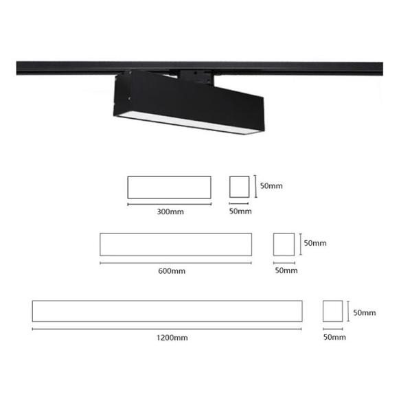 lumières de voie linéaires de 50w LED pour l'urgence 90Ra CRI IP20 imperméables