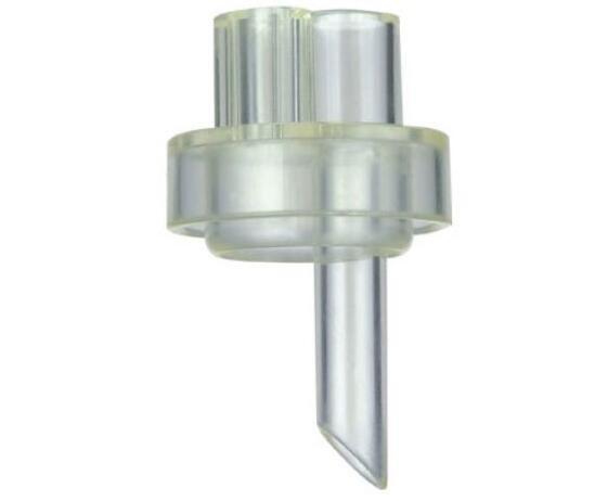High Accuracy Plastic Medical Parts Various Shape For Drip Chamber Cover Device