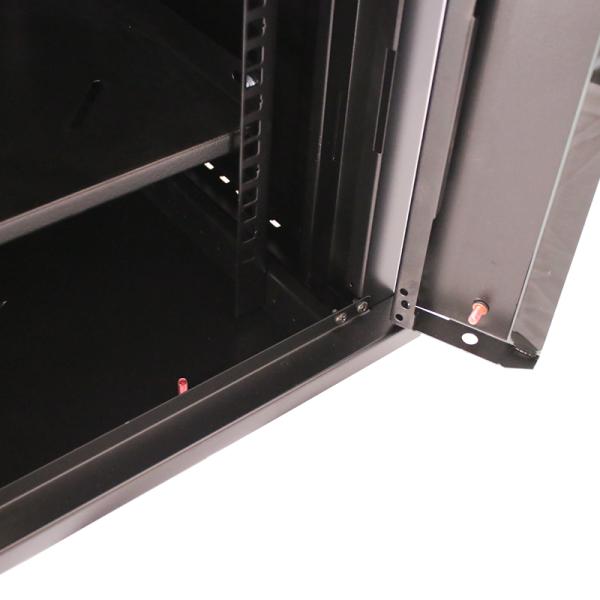 Server Room Network Cabinet with Glass Front Door 6u Data Cabinet in Various Sizes