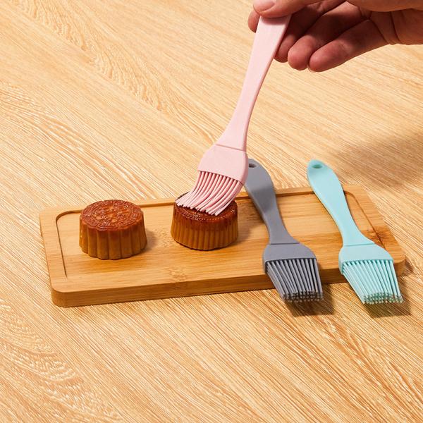 Pincel de Grade Alimentar de silicone Grill de Cozinha cabeça de escova macia