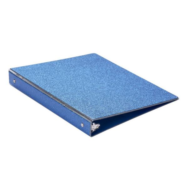 Carpeta de papel de adhesivo de PVC de impresión de perlas A4 personalizada con material de PVC y archivo de caja