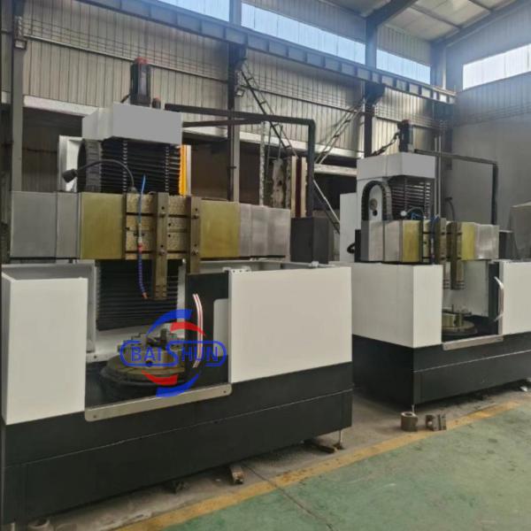 Single Column Metal Cutting Vertical CNC Lathe Machine With Cover