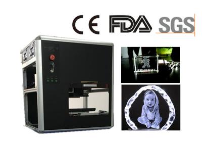 Air Cooling Subsurface Laser Engraving Machine , Start Level 3D Glass Engraving Unit