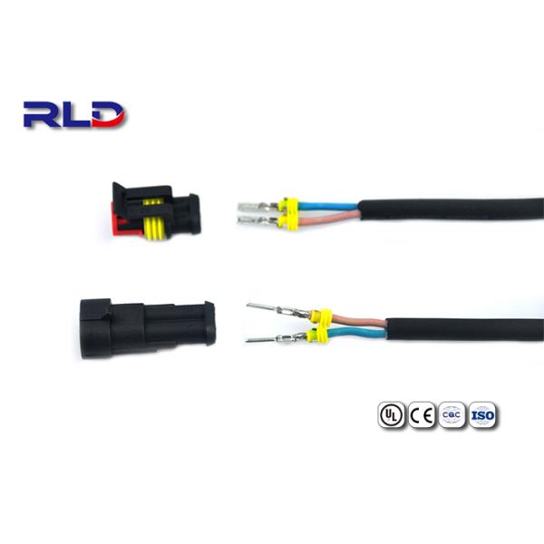 Соединитель проводки провода штепсельной вилки Pin электрического велосипеда 24A 4 водоустойчивый