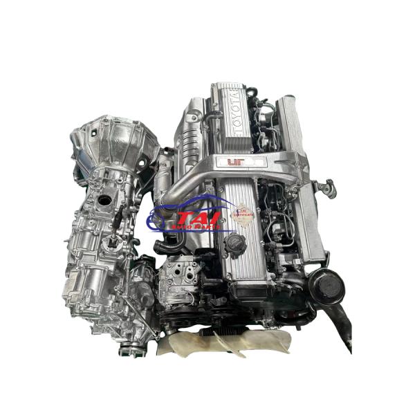 High Quality Car Parts 1HDT 1HDT 12V 6 Cylinder Diesel Engine Assembly With 4WD Manual Gearbox for Toyota Landcrusier