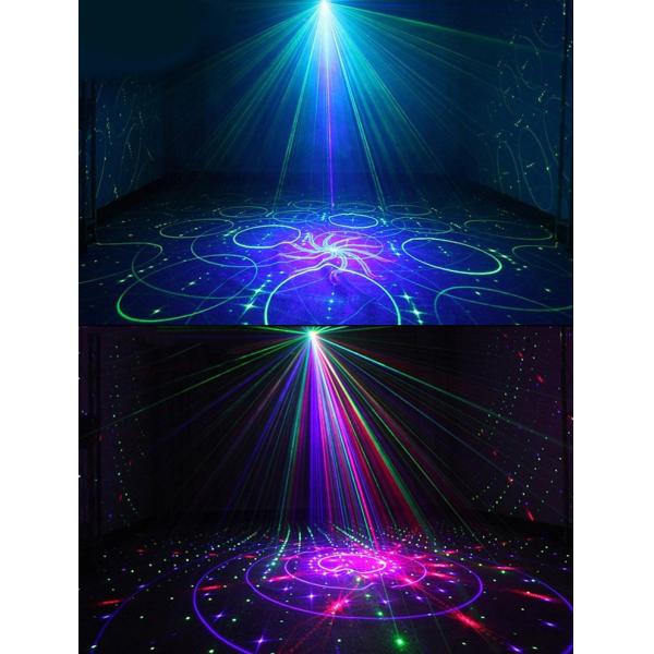 Лазерные лучи беспроводное Bluetooth 5V 1A Dj танцев музыки RGB на открытом воздухе
