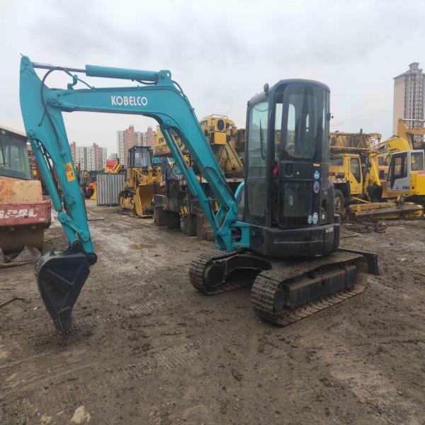 Used Kobelco Digger  SK55  Secondhand Mini Excavator for small-scale works