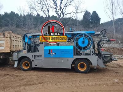 JIUHE BRAND Engineering Concrete Wet Spray Trolley For Tunnel