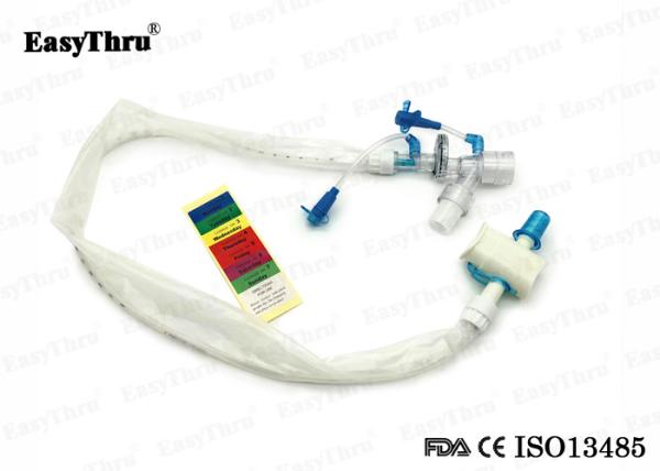 Closed System Disposable Suction Catheter Length 40cm Durable PVC