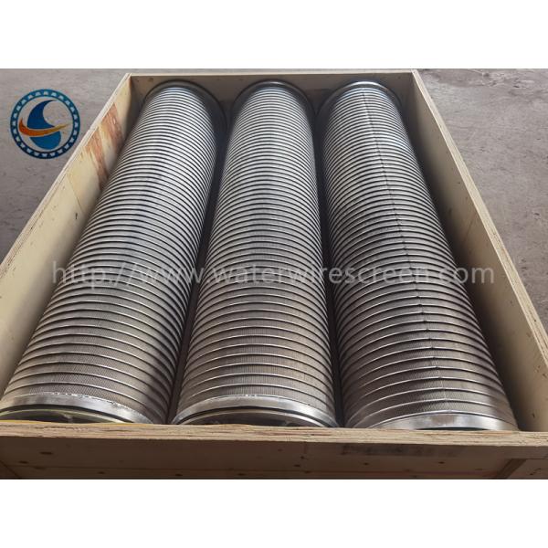 Slotted Wedge Wire Screen Filter Johnson Well Mesh Stainless 304 316 316l