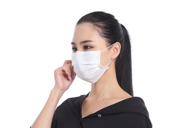 Personal Protective Non Woven Face Mask 3 Ply Disposable Anti Virus