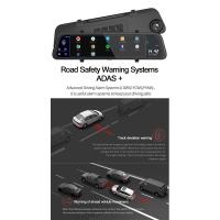 O espelho de carro 1.3GHz de 12 polegadas IPS precipita a câmera Android 8,1