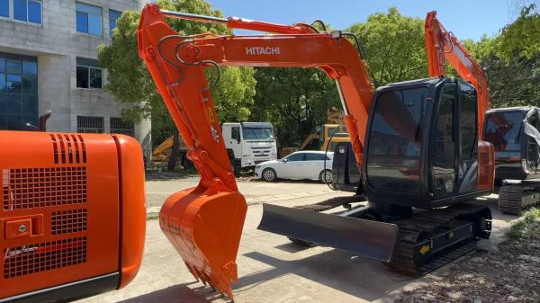 6510kg Hitachi EX70 Venda Quente Segunda mão Bom estado 40,5KW de potência com motor ISUZU CC-4JG1