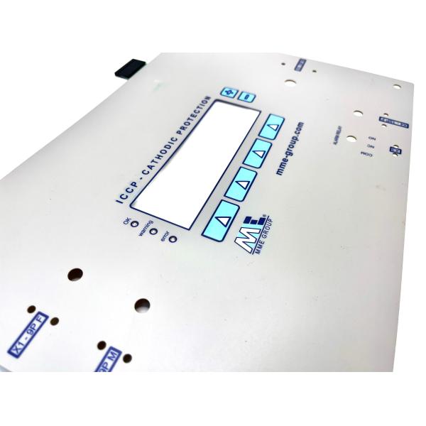 Polyester One Rubber Membrane Switch 3M Adheisve For Application Controls