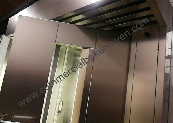 Commercial Bakery Rack Oven  Food Grade 304 SS 2 Trolley Size 2200x2110x2300mm