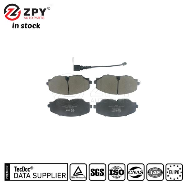 ZPY Front Disc Brake Pad Set for VW Audi Porsche 3QF698151E