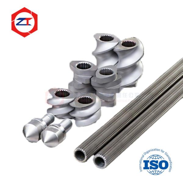 Durable Twin Screw Extruder Parts With 0.02mm Tolerances Custom Made